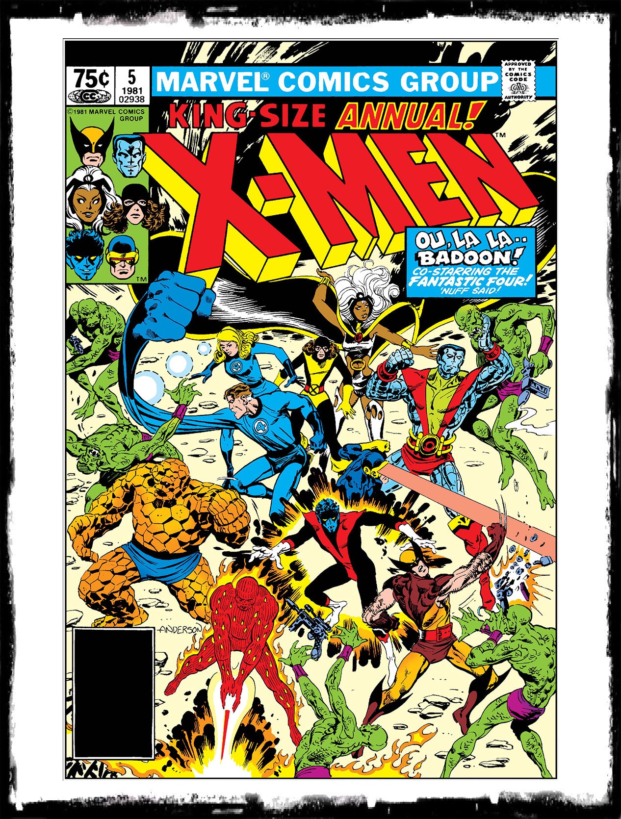 UNCANNY X-MEN: ANNUAL - #5 (1981 - VF)