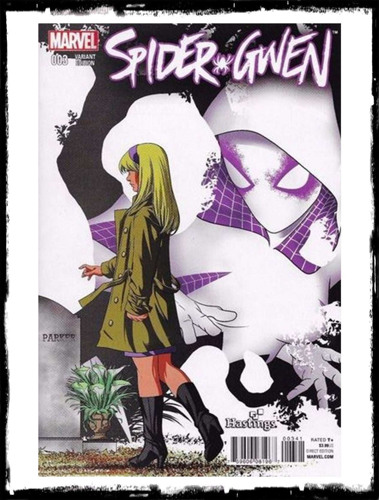 SPIDER-GWEN - #3 HASTINGS VARIANT (2015 - NM)