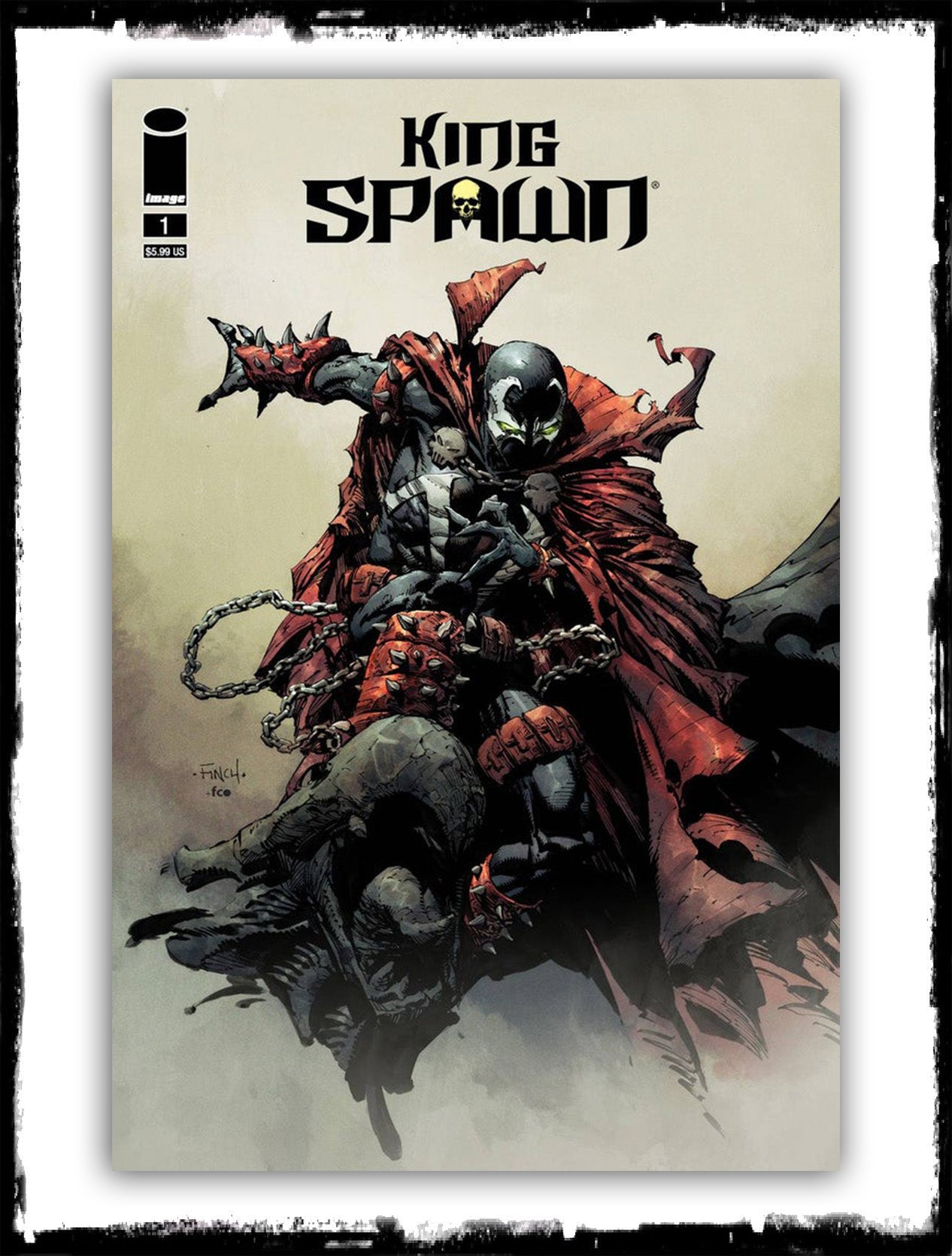 KING SPAWN - #1 DAVID FINCH COVER (2021 - NM)