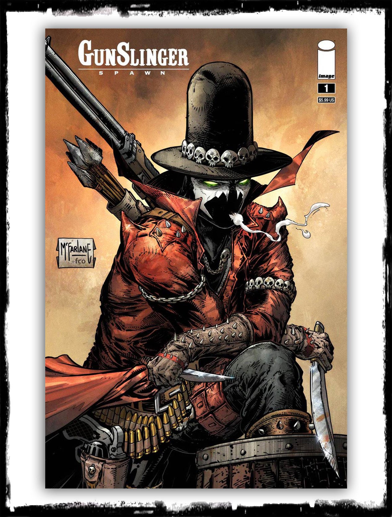 GUNSLINGER SPAWN - #1 TODD McFARLANE COVER (2021 - NM