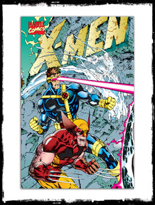 X-MEN - #1 JIM LEE CLASSIC WRAP-AROUND COVER - SIGNED BY JIM LEE (1991 - VF+/NM)