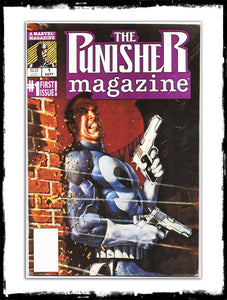 PUNISHER: THE MAGAZINE - #1 MIKE ZECK CLASSIC COVER (1989 - VF+)