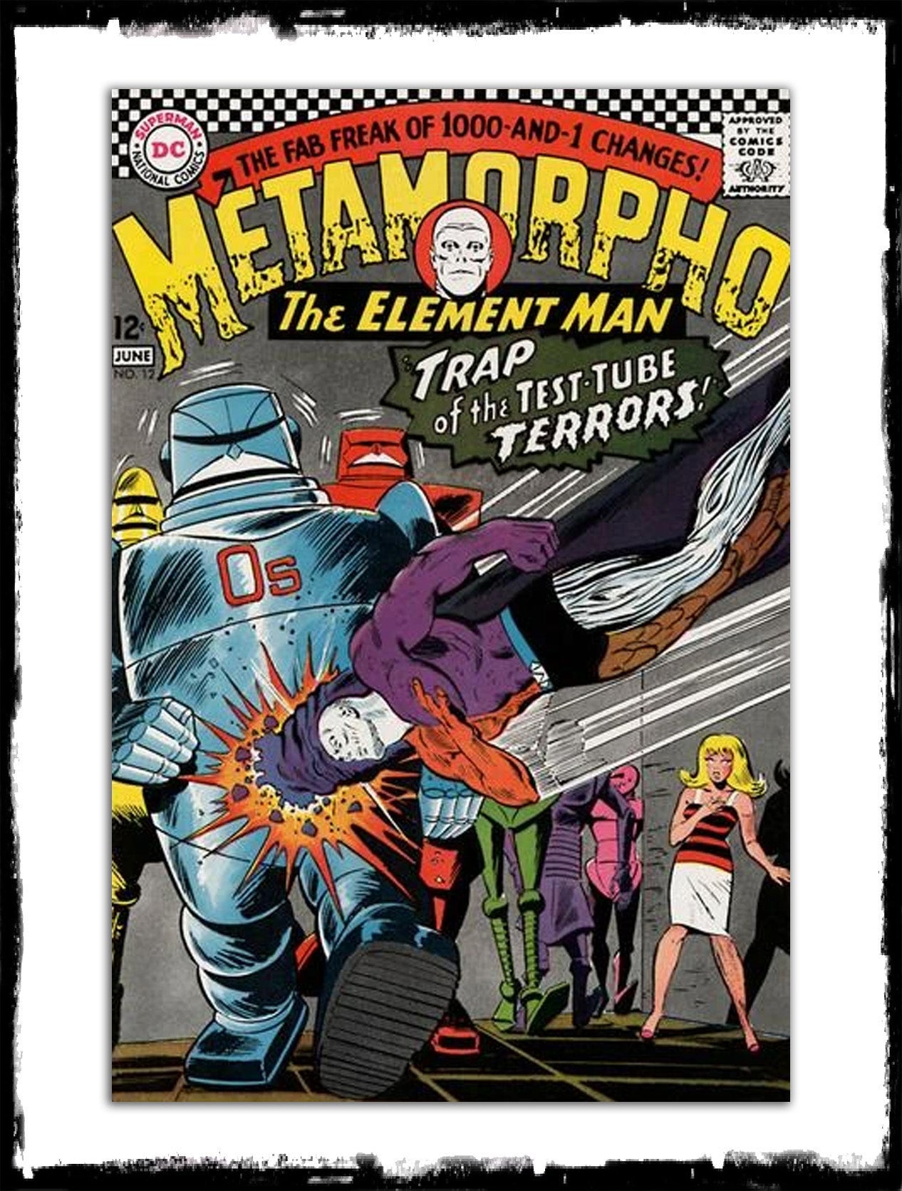 METAMORPHO - #12 CLASSIC BOOK! (1967 - VF/VF+)