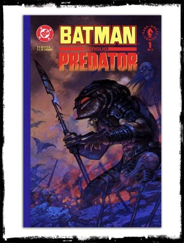 BATMAN VS PREDATOR - #1 - 3 PRESTIGE FORMAT - COLLECTORS EDITION SET (1992 - NM)