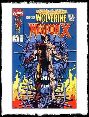 MARVEL COMICS PRESENTS: WOLVERINE - #72 1ST APP OF WEAPON X PROGRAM (1991 - VF+)