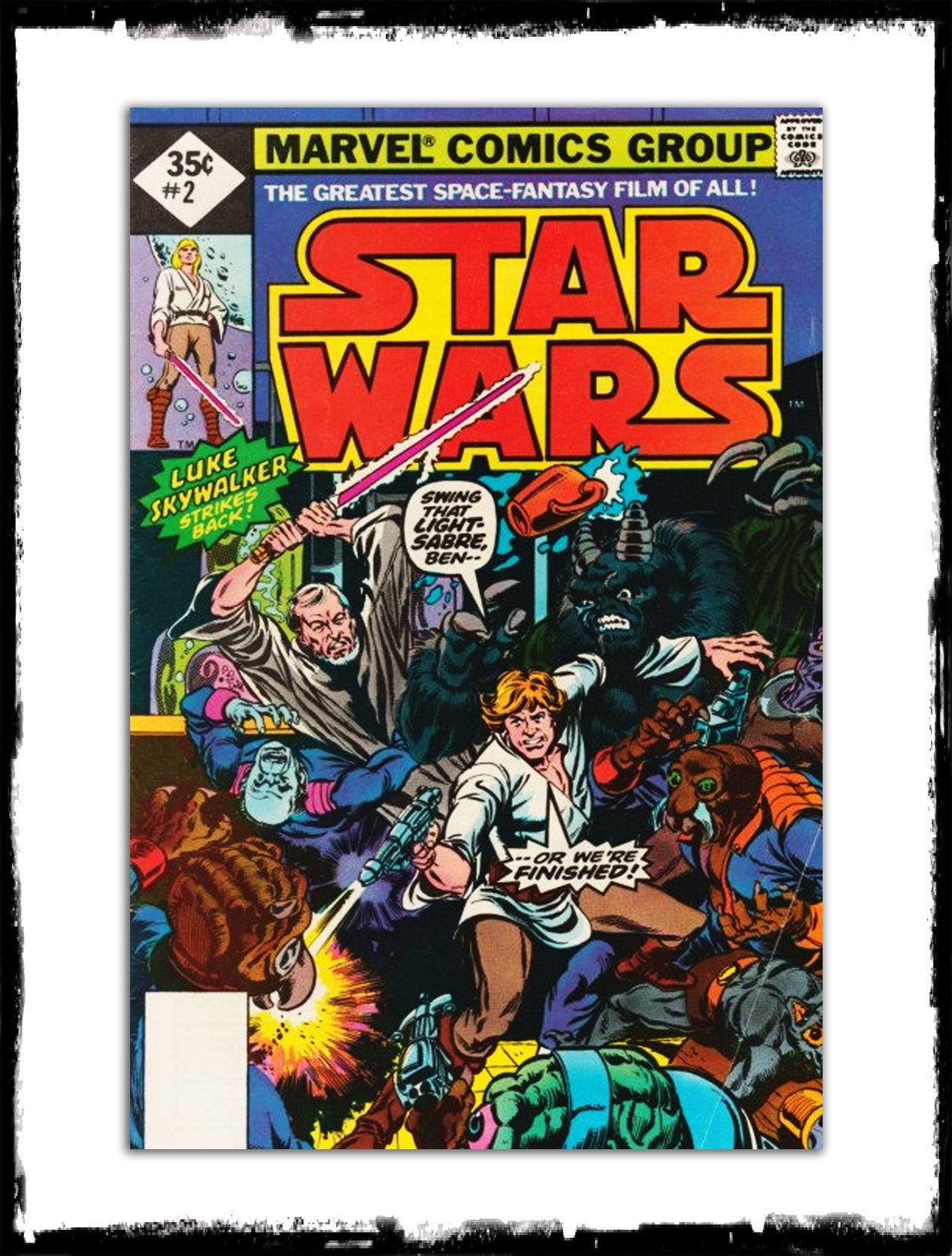 STAR WARS - #2 WHITMAN PRE-PACK VARIANT (1977 - FN)