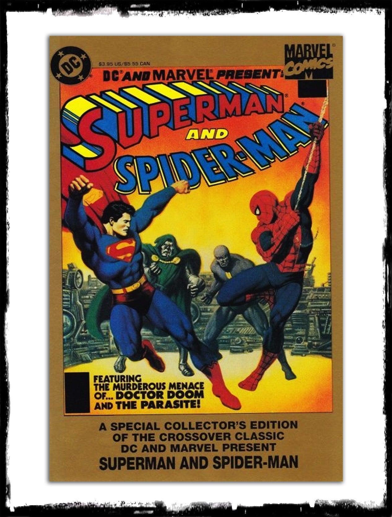 SUPERMAN AND SPIDER-MAN - #1 DC / MARVEL CROSSOVER (1995 - VF+)