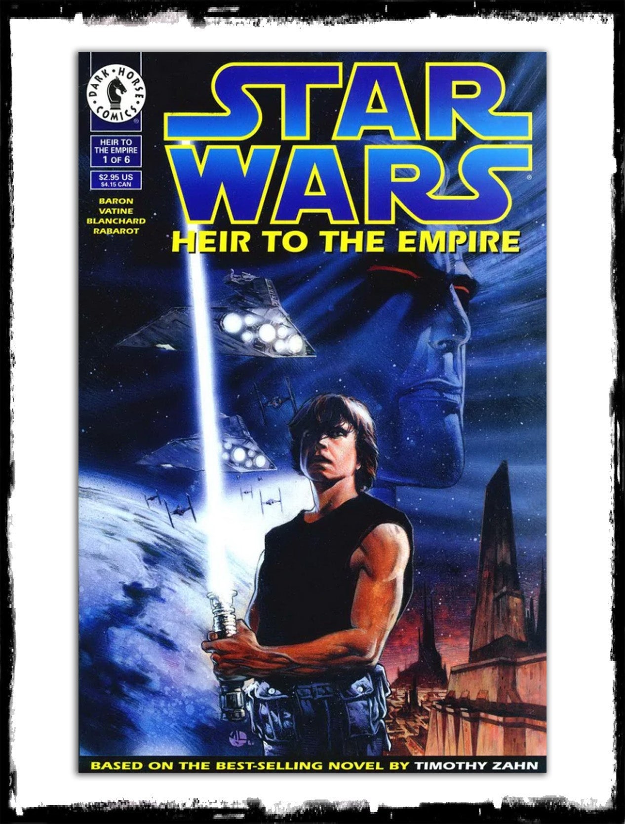 STAR WARS: HEIR TO THE EMPIRE - #1 FIRST APP OF THRAWN / MARA JADE (1995 - VF+/NM)