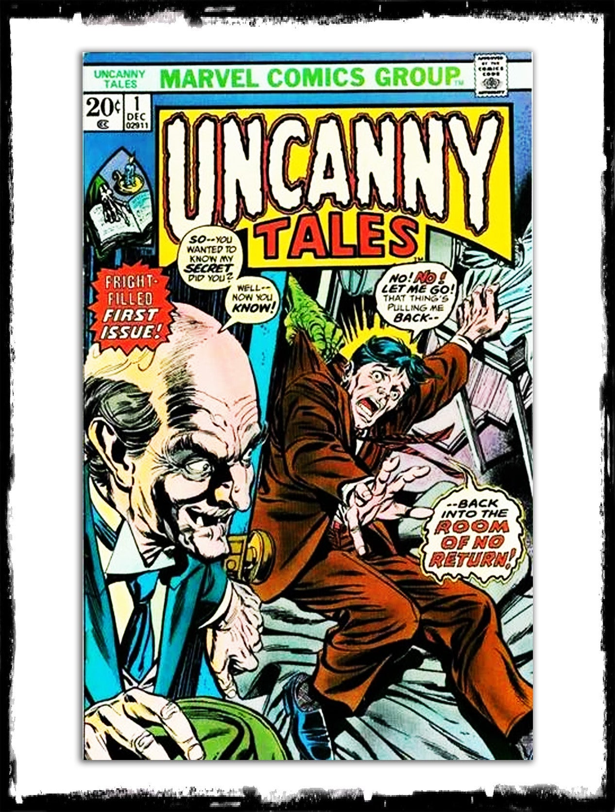 UNCANNY TALES - #1 CLASSIC BOOK! (1973 - VF+)