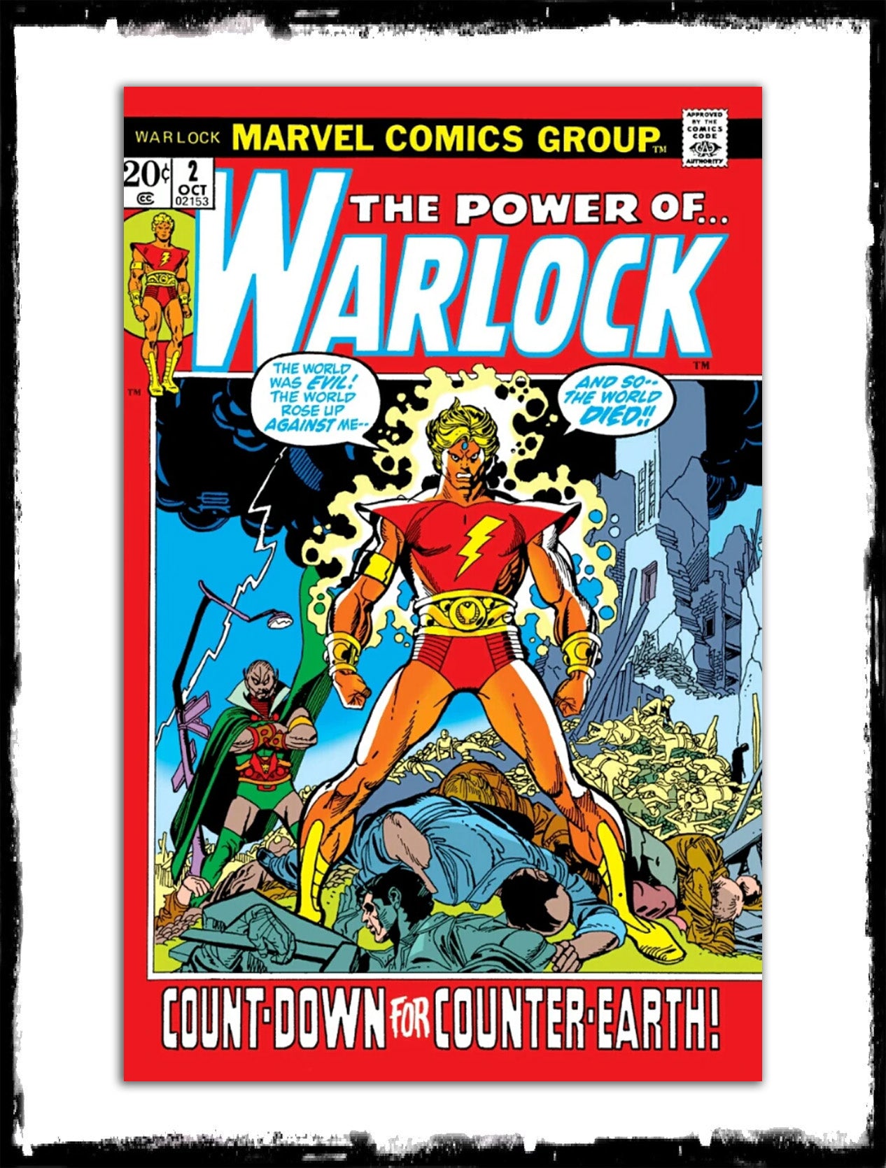 WARLOCK - #2 CLASSIC GIL KANE COVER (1972 - VG/FN)