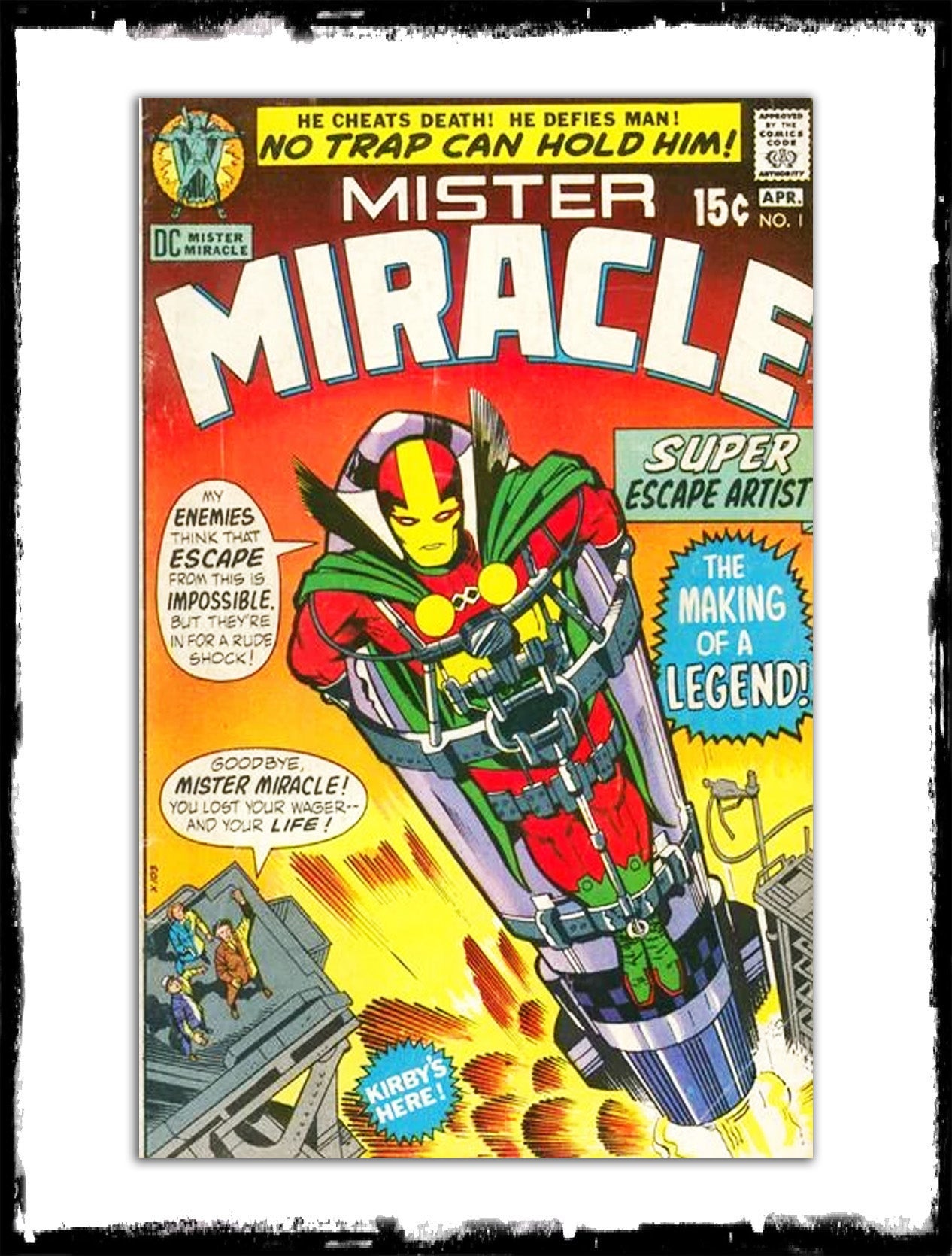 MISTER MIRACLE - #1 FIRST APP OF MR. MIRACLE / OBERON (1971 - VG/FN)