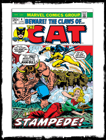 CAT - BEWARE! THE CLAWS OF THE CAT - #4 (1972 - VG/FN)