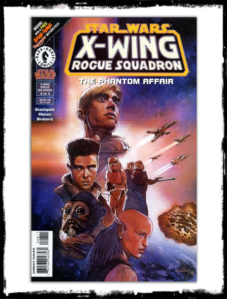 STAR WARS: X-WING ROGUE SQUADRON - #1 - 4 COMPLETE SET - THE PHANTOM AFFAIR (1996 - NM)