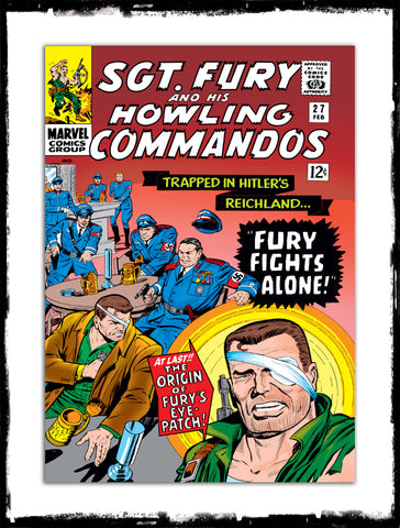 SGT. FURY AND THE HOWLING COMMANDOS - #27 ORIGIN OF FURY'S EYE-PATCH (1966 - VF+)