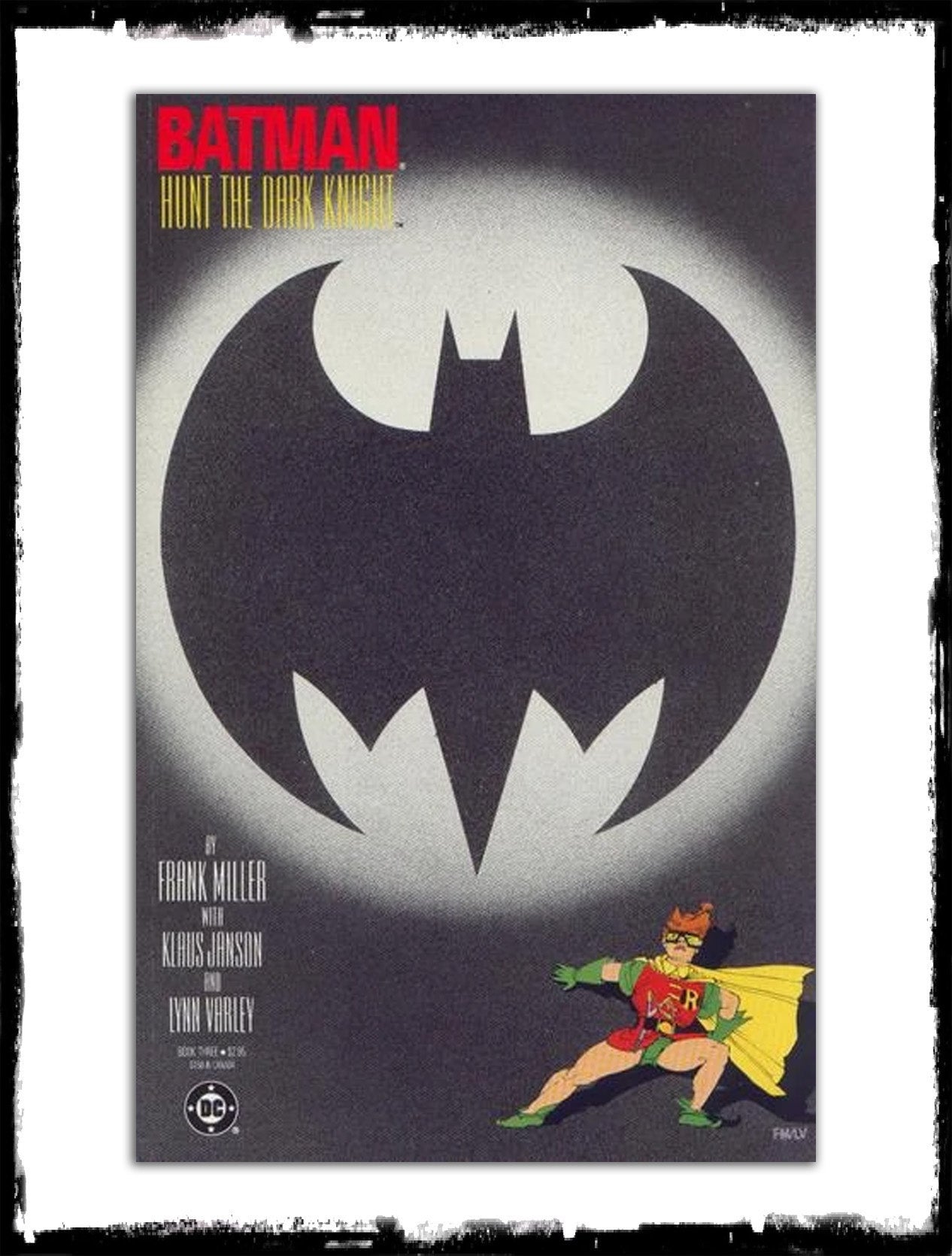 BATMAN: HUNT THE DARK KNIGHT - #3 DEATH OF JOKER / 3RD APP OF CARRIE KELLEY (1986 - NM)