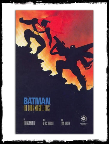 BATMAN: HUNT THE DARK KNIGHT - #4 ICONIC BATMAN VS SUPERMAN FIGHT (1986 - VF+)
