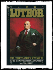 LEX LUTHER: UNAUTHORIZED BIOGRAPHY - #1 (1989 - NM)