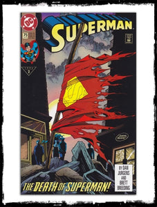 SUPERMAN - #75 DIRECT EDITION - DEATH OF SUPERMAN (1993 - VF+)