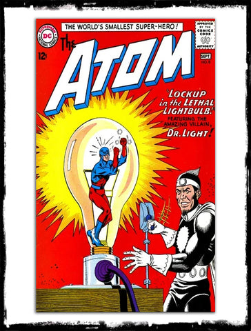 ATOM - #8 DR LIGHT APPEARANCE (1963 - VG/VG+)