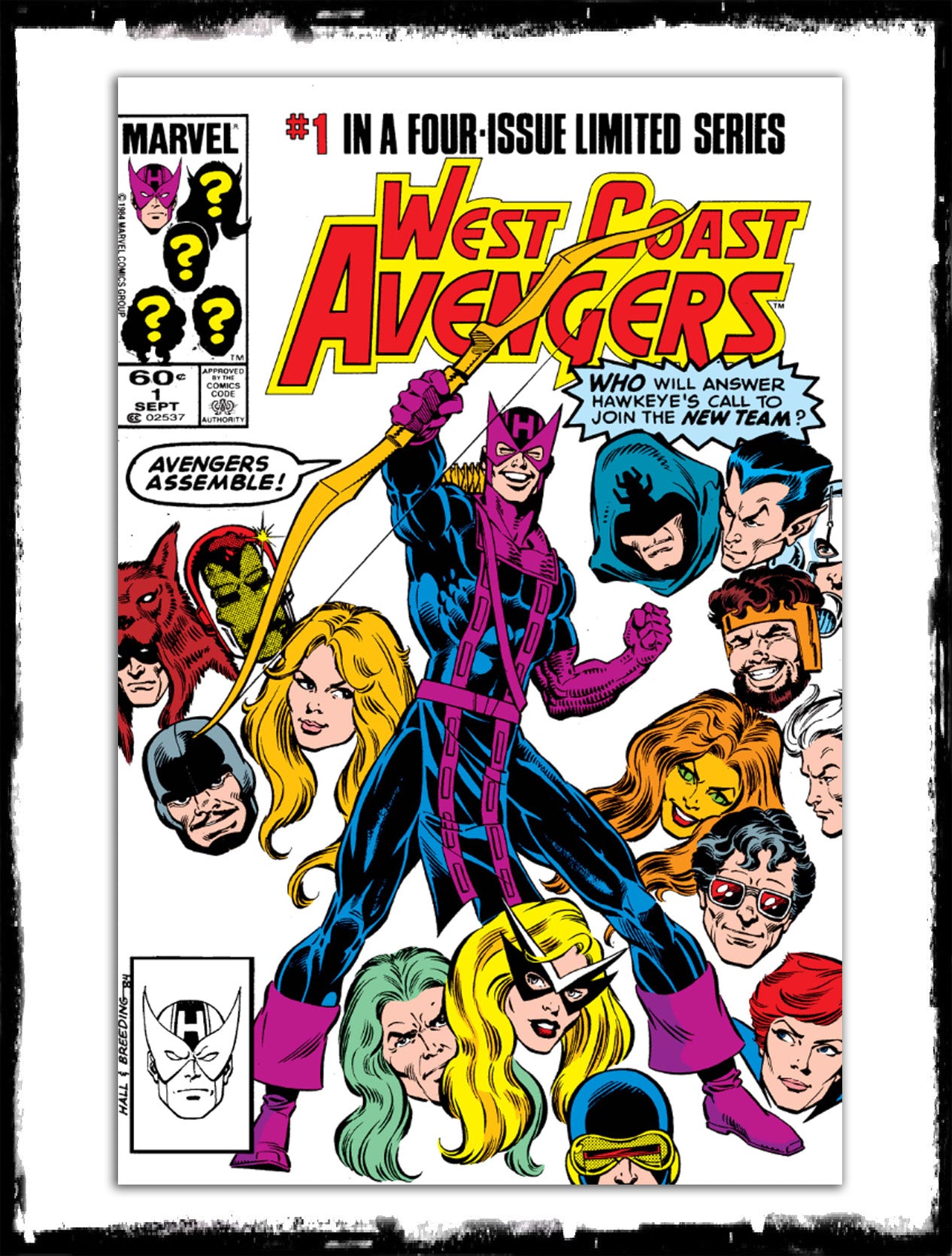 WEST COAST AVENGERS - #1 1ST APP OF THE WEST COAST AVENGERS (1984 - VF+)