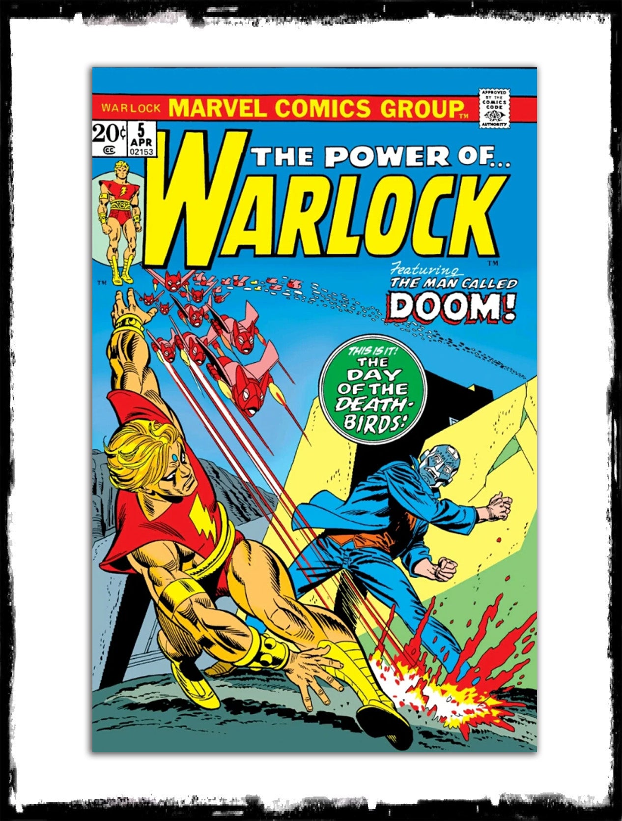 WARLOCK - #5 1ST APP OF VICTOR VON DOOM (COUNTER-EARTH) (1972 - FN/VF)