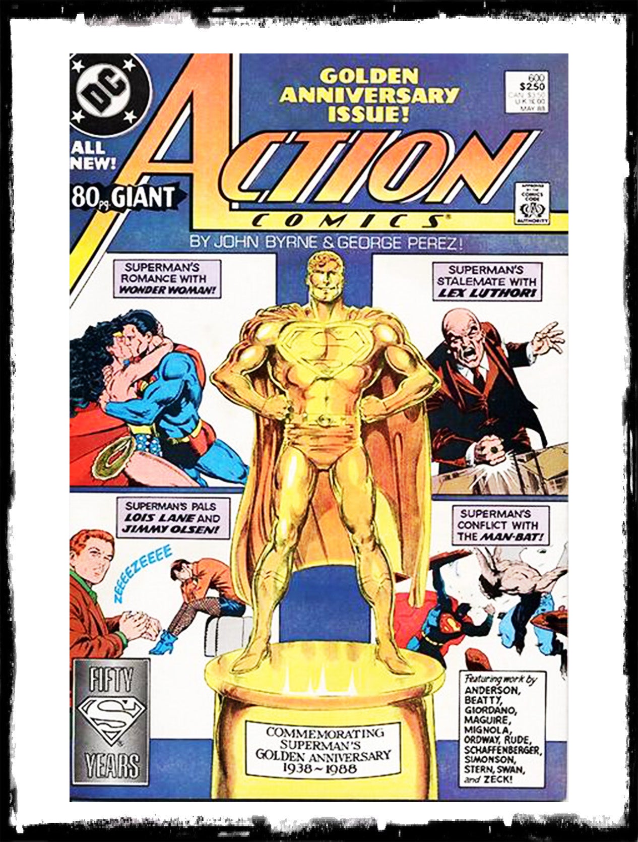 ACTION COMICS - #600 CLASSIC JOHN BYRNE & GEORGE PEREZ (1988 - NM)