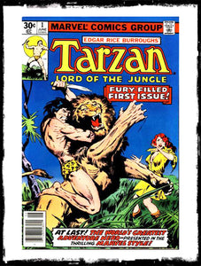 TARZAN: LORD OF THE JUNGLE - #1 JOHN BUSCEMA COVER (1977 - VF)