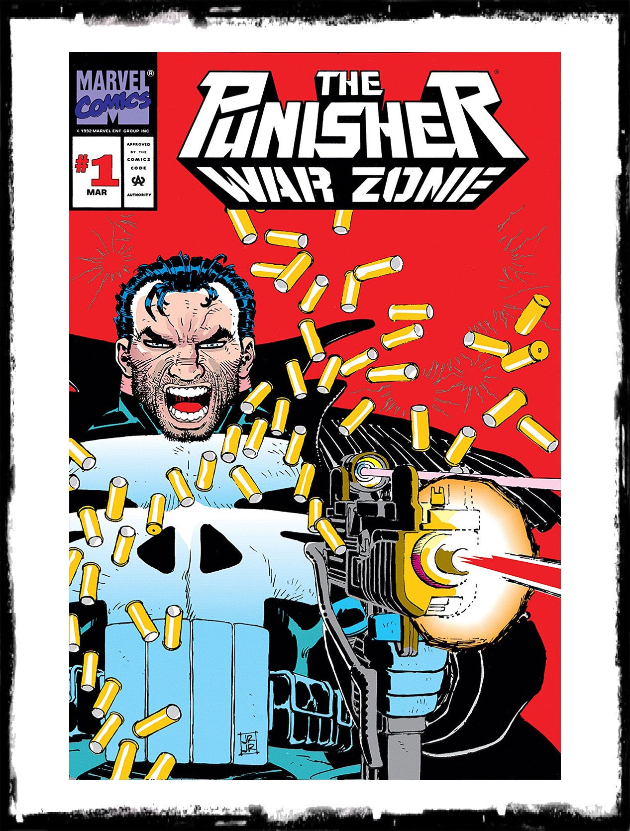 The Punisher War Zone 64 Page Annual Vol. 1 No. 1 1993 Marvel -  Israel