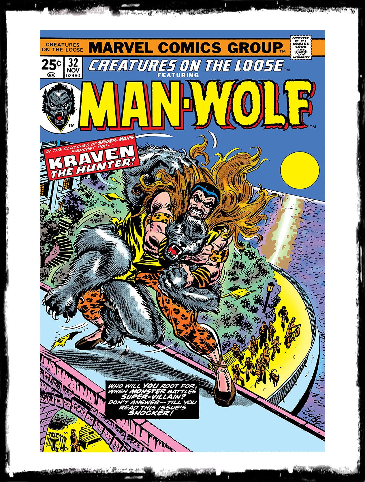CREATURES ON THE LOOSE: FEAT MAN-WOLF - #32 (1974 - FN/FN+)