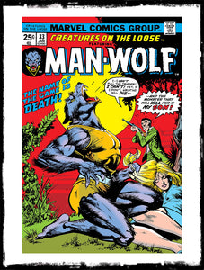 CREATURES ON THE LOOSE: FEAT MAN-WOLF - #33 (1974 - FN/FN+)