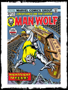 CREATURES ON THE LOOSE: FEAT MAN-WOLF - #34 (1975 - FN/FN+)