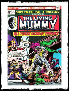 SUPERNATURAL THRILLERS FEAT THE LIVING MUMMY - #14 (1975 - FN)