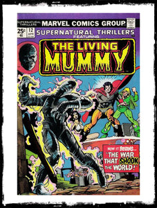 SUPERNATURAL THRILLERS FEAT THE LIVING MUMMY - #12 (1975 - VF+)