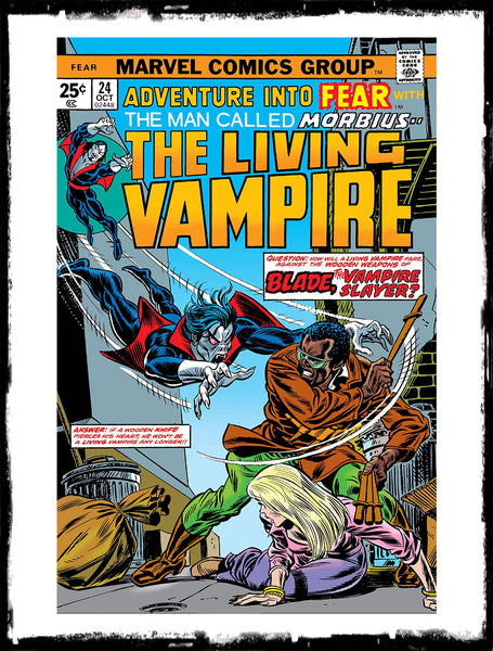 ADVENTURE INTO FEAR - #24 MORBIUS VS BLADE! (1974 - FN/VF)