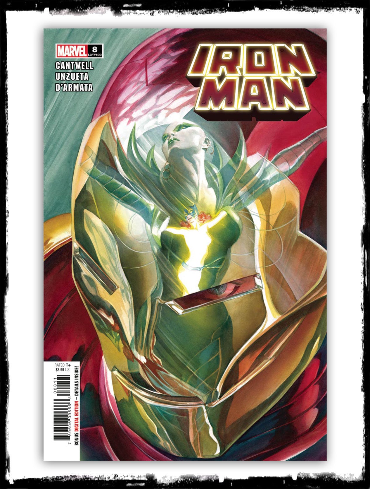 IRON MAN - #8 ALEX ROSS COVER (2021 - NM)