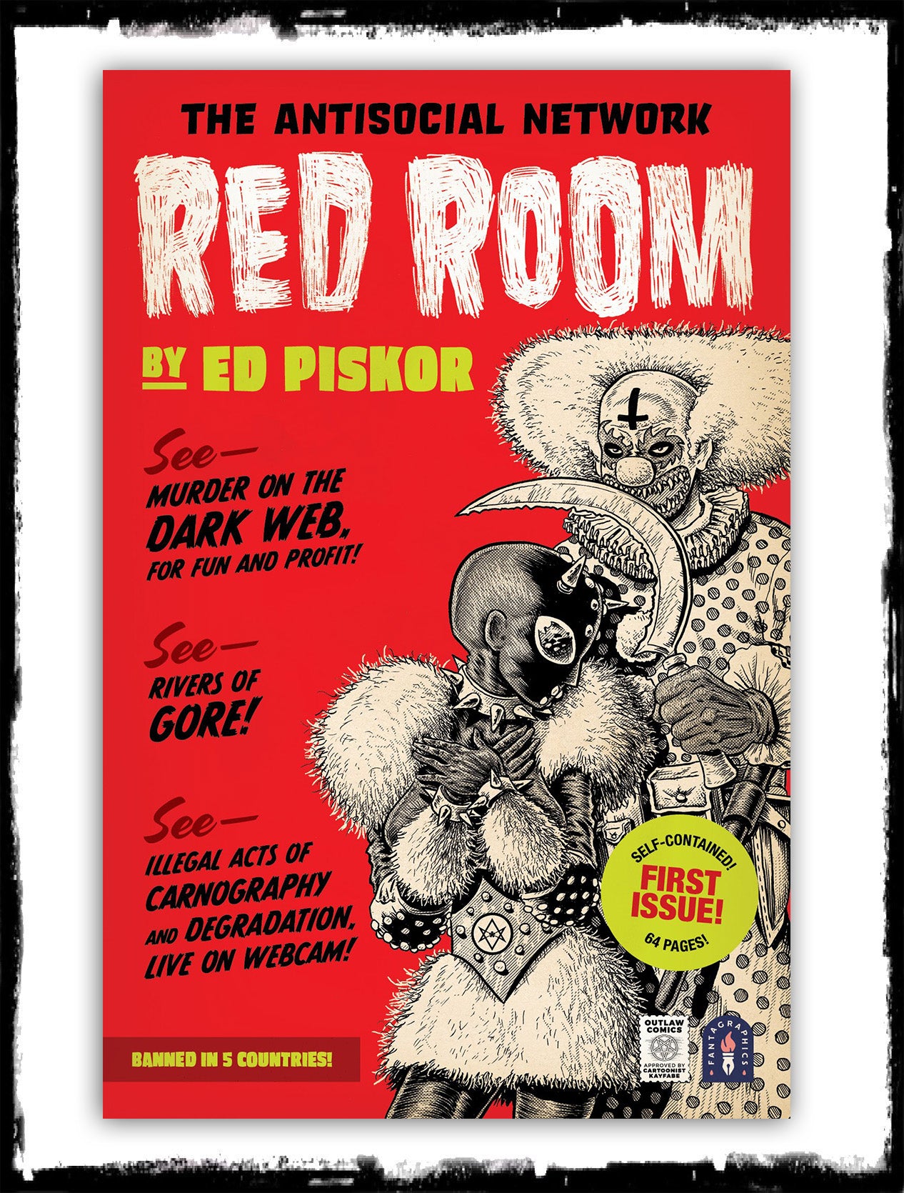 RED ROOM - #1 ED PISKOR BOOK (2021 - NM)