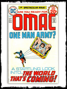 OMAC - #1 1ST APP OF OMAC & BROTHER EYE (1974 - VG/FN)