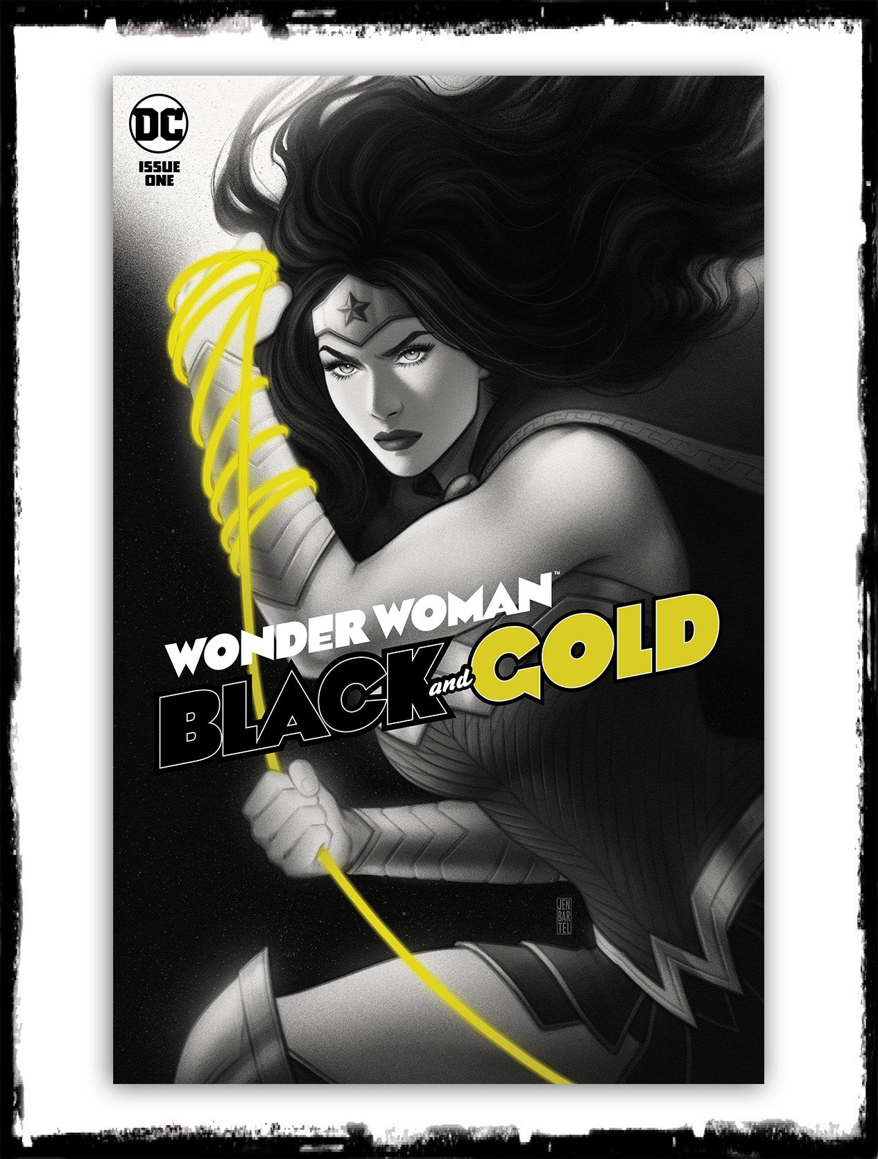 WONDER WOMAN: BLACK & GOLD - #1 JEN BARTEL COVER (2021 - NM)