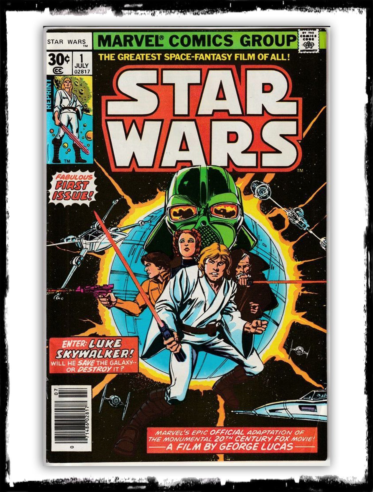 STAR WARS - #1 2ND PRINT (1977 - FN/VF-)