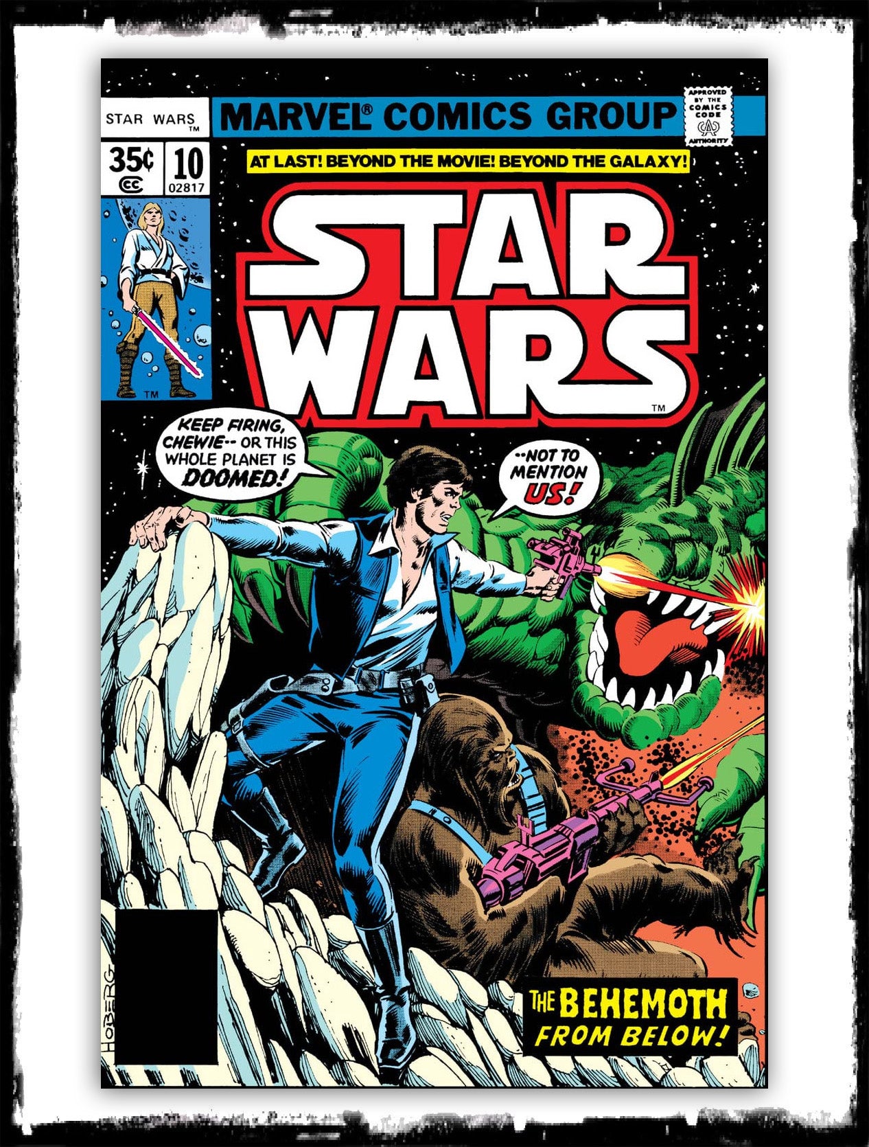 STAR WARS - #10 1ST PRINT NEWSSTAND (1978 - VF)