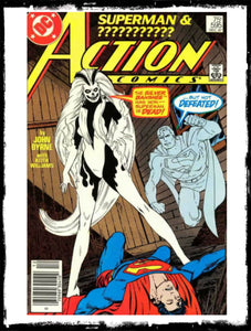 ACTION COMICS - #595 1ST APP OF SILVER BANSHEE (1987 - FN-)