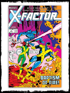 X-FACTOR - #1 1ST APP OF CAMERON HODGE / ORIGIN OF X-FACTOR (1986 - VF+)