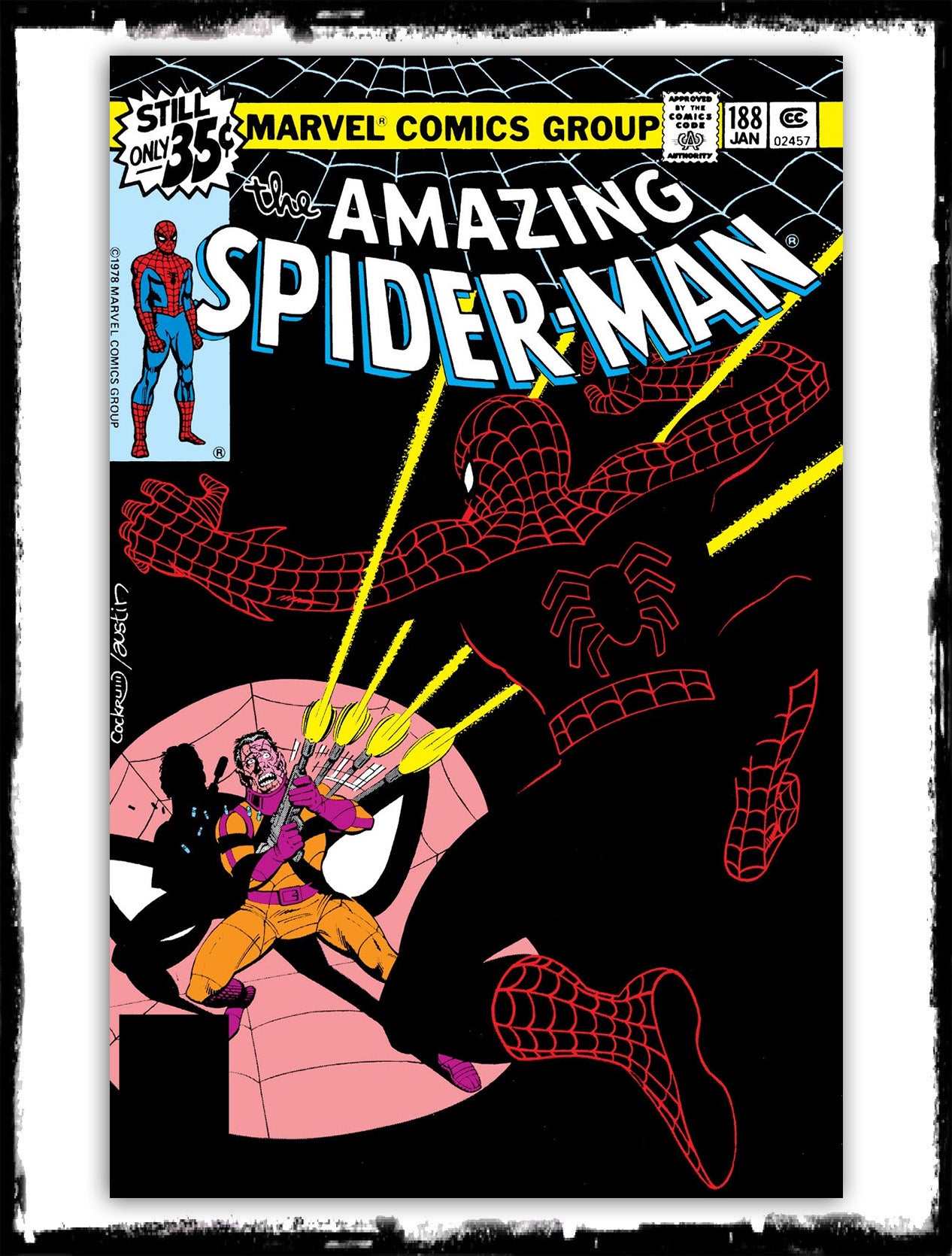 AMAZING SPIDER-MAN - #188 "THE JIGSAW IS UP!" (1979 - VF-)