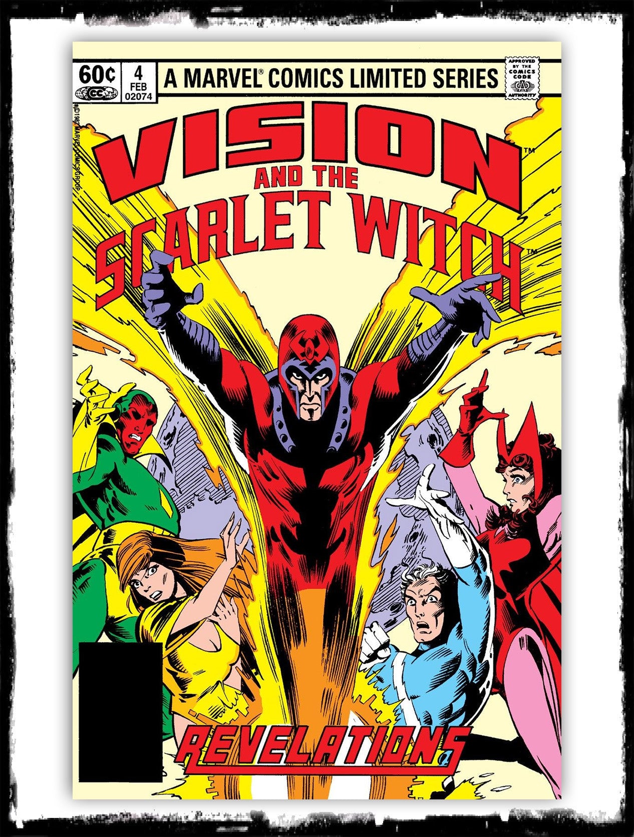 VISION AND THE SCARLET WITCH - #4 (1982 - VF+)