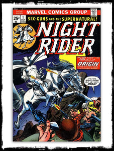 NIGHT RIDER - #1 CLASSIC BOOK (1974 - FN)