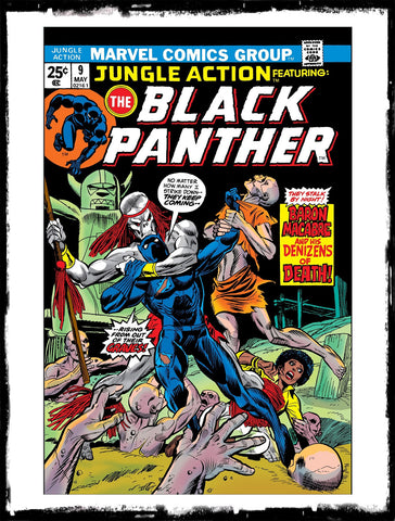 JUNGLE ACTION: FEAT BLACK PANTHER - #9 (1974 - VF-/VF)