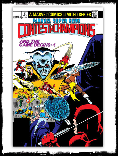 MARVEL SUPER HERO: CONTEST OF CHAMPIONS - #1-3 COMPLETE SERIES 1ST PRINT (1982 - VF+/NM)