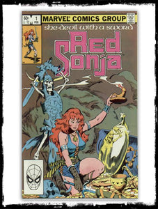 RED SONJA - #1 "THE BLOOD THAT BINDS" (1982 - VF+/NM)