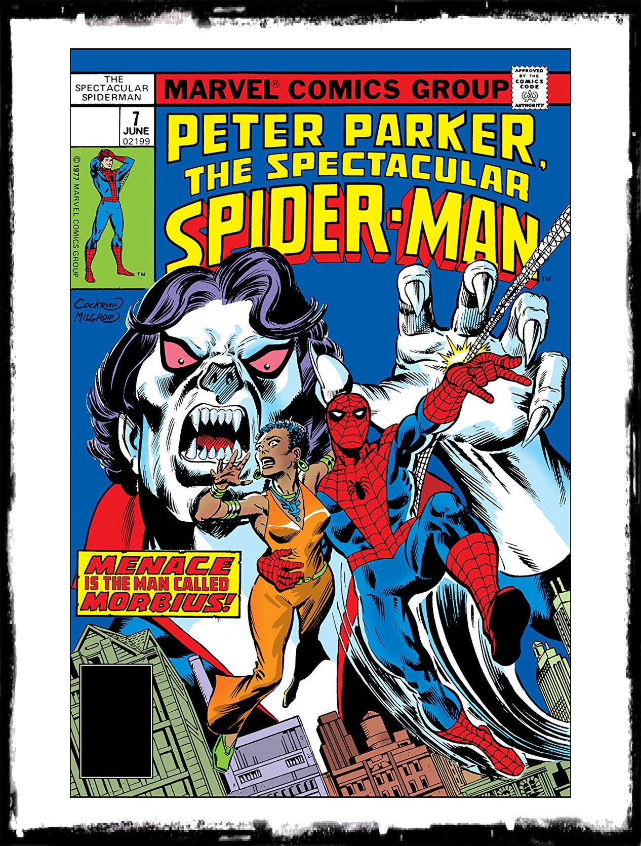 SPECTACULAR SPIDER-MAN - #7 "CRY MORBIUS" (1977 - FN/VF)
