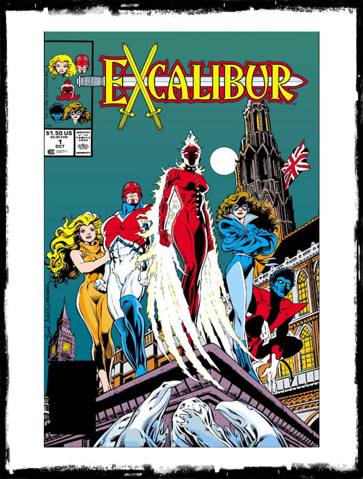 EXCALIBUR - #1 "WARWOLVES OF LONDON" / DIRECT EDITION (1988 - NM)